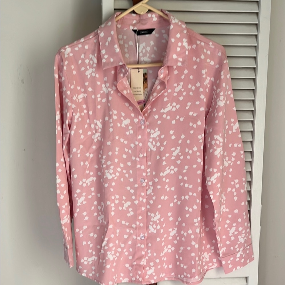 Pink Floral Women's Top